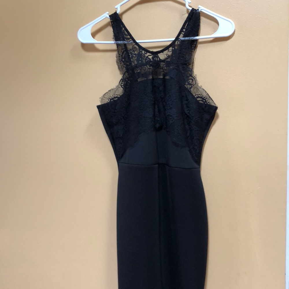 CHARLOTTE RUSSE Black Sleeveless Mini Dress S